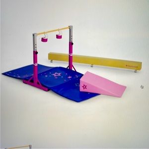 American Girl Gymnastics Set - Never Used